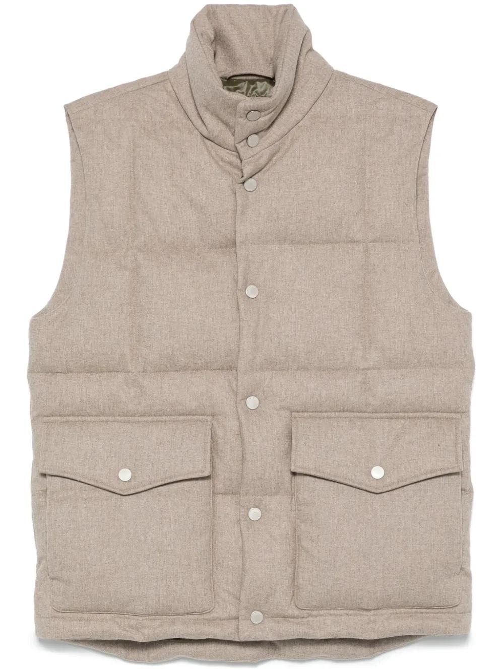 quilted gilet Product Image