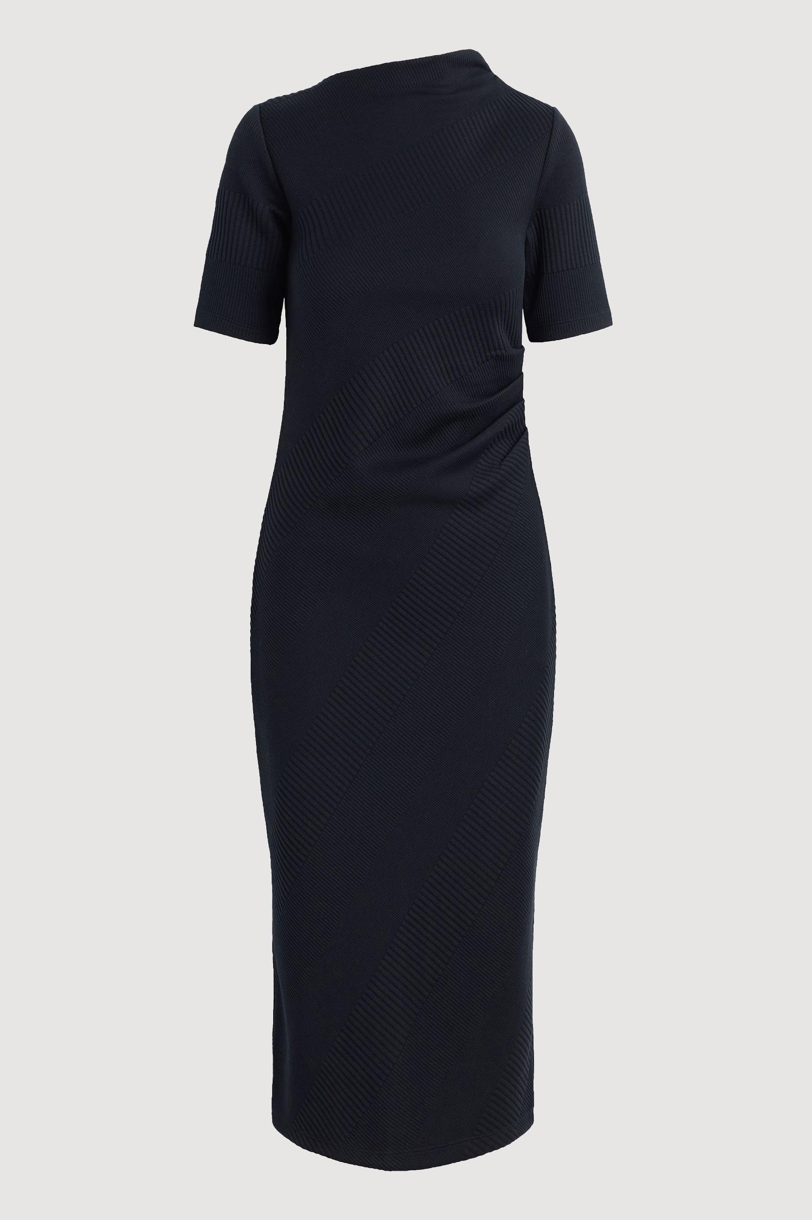 Evie Ribbed-Knit Jersey Dress (Petite) Product Image