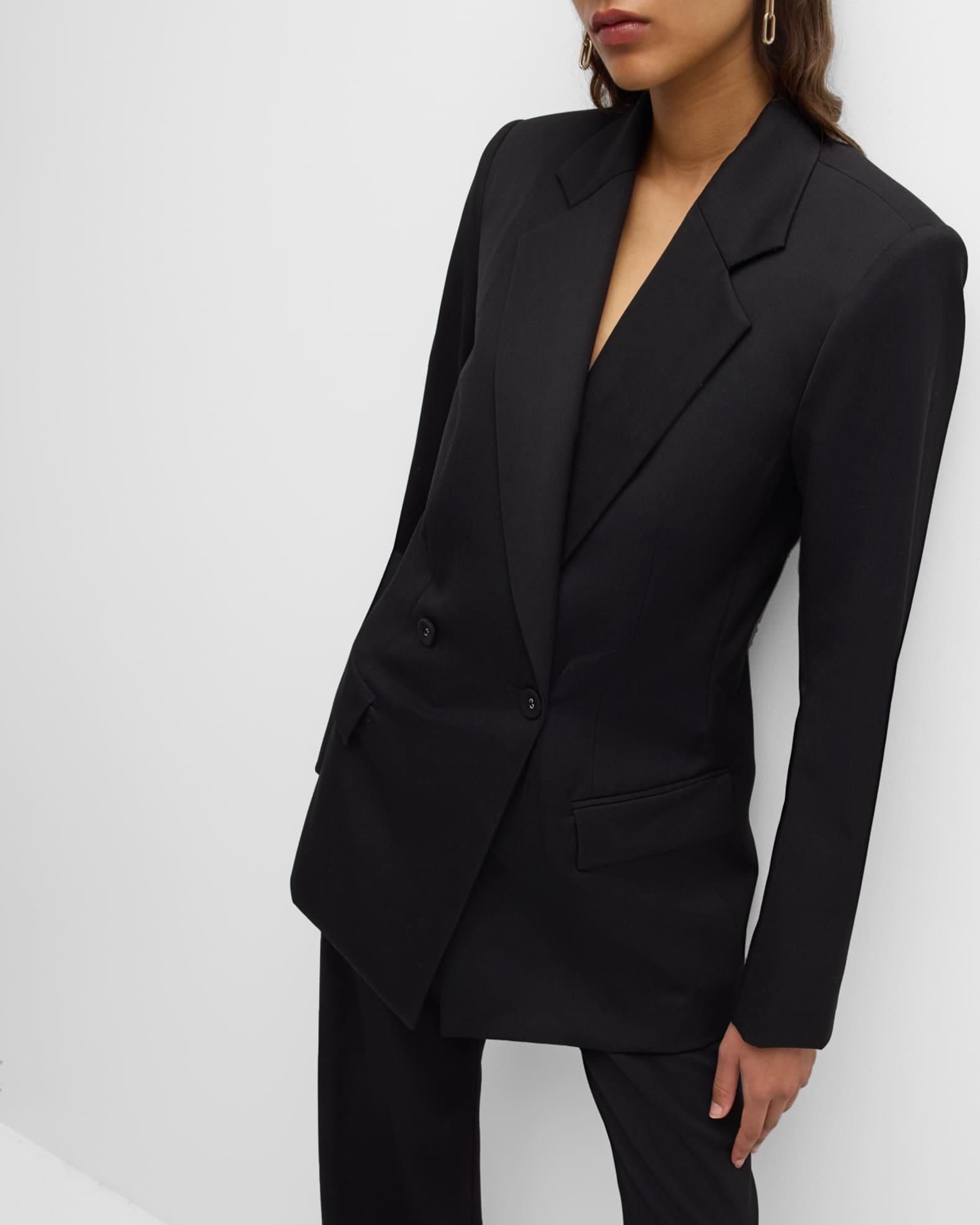The Riley Blazer Jacket with Split Back Product Image