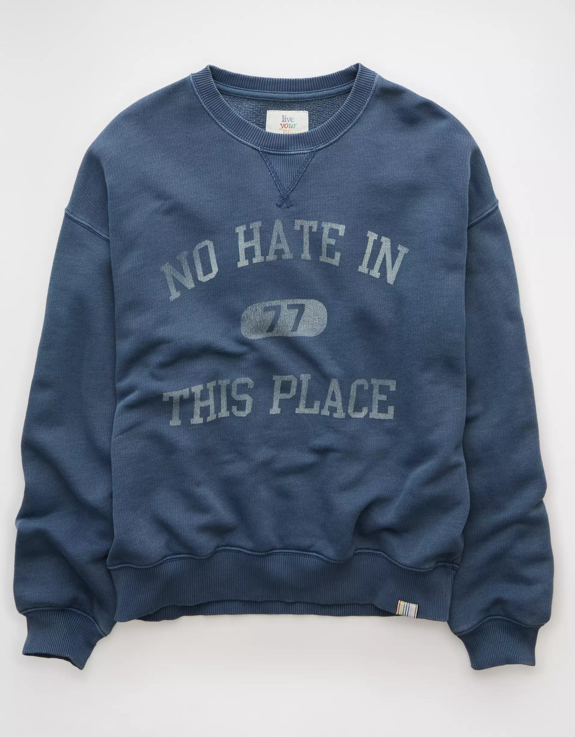 AE Relaxed Fit Pride Graphic Sweatshirt Product Image