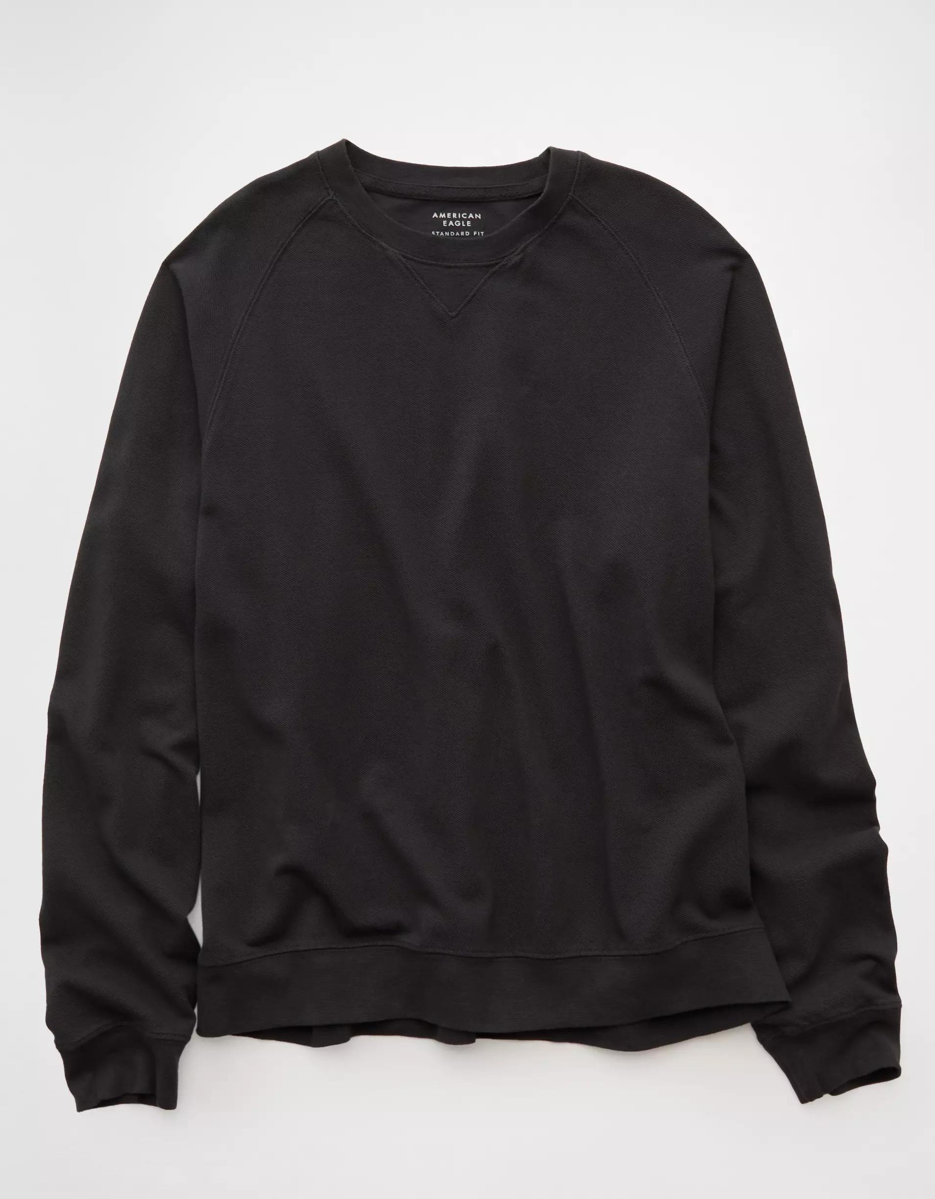 AE Long Sleeve Piqué T-Shirt Product Image