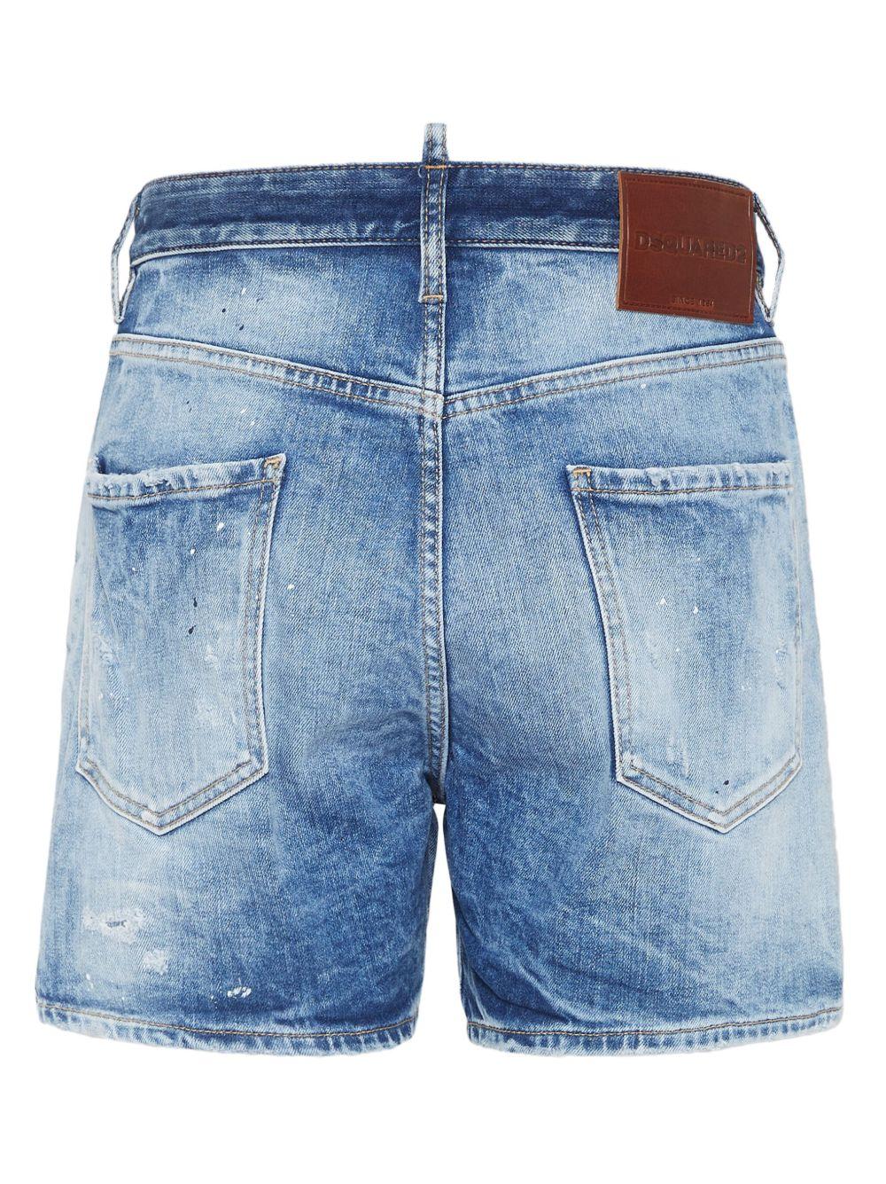 distressed-effect shorts Product Image