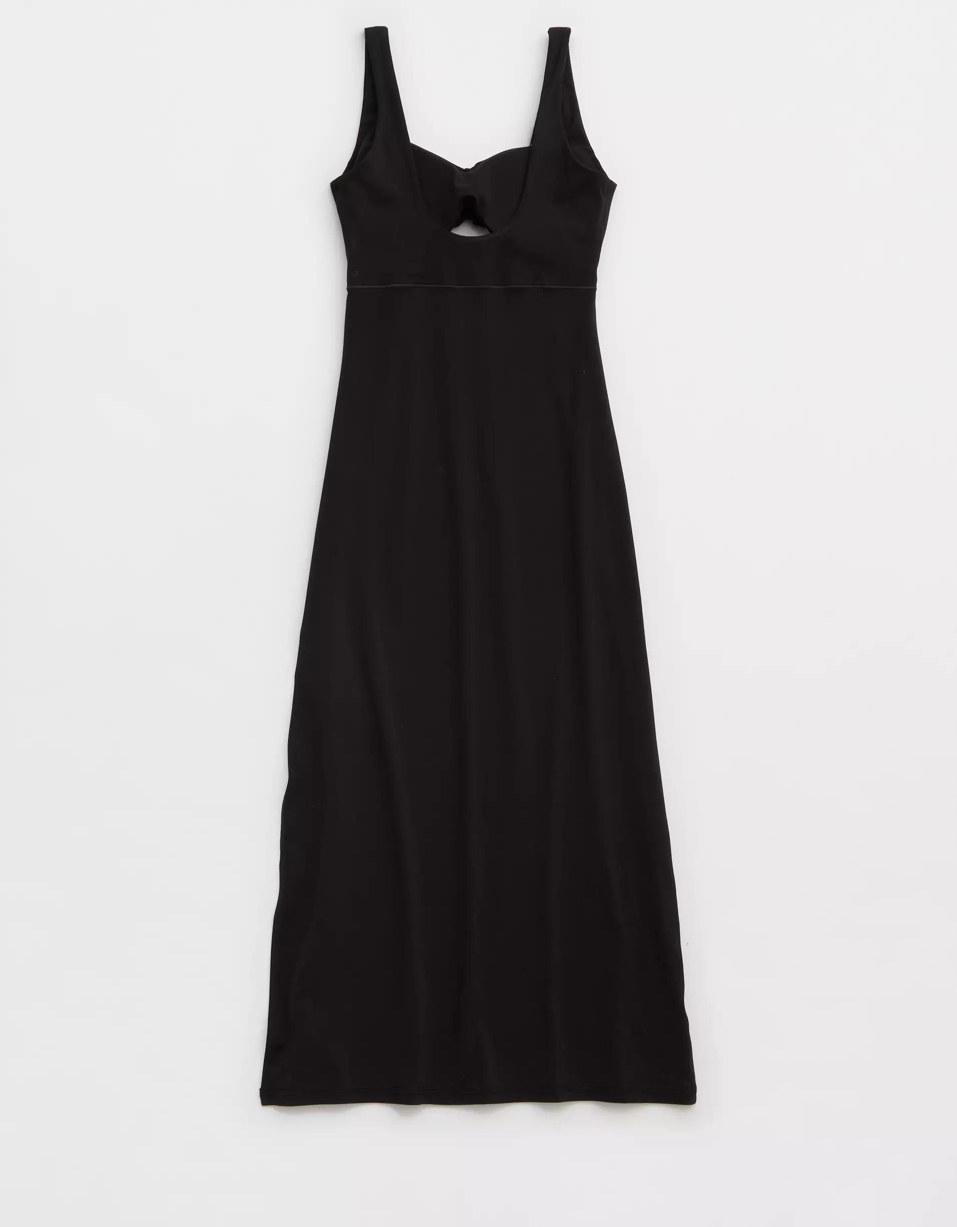 OFFLINE By Aerie Real Me XTRA Night Out Keyhole Midi Dress Product Image