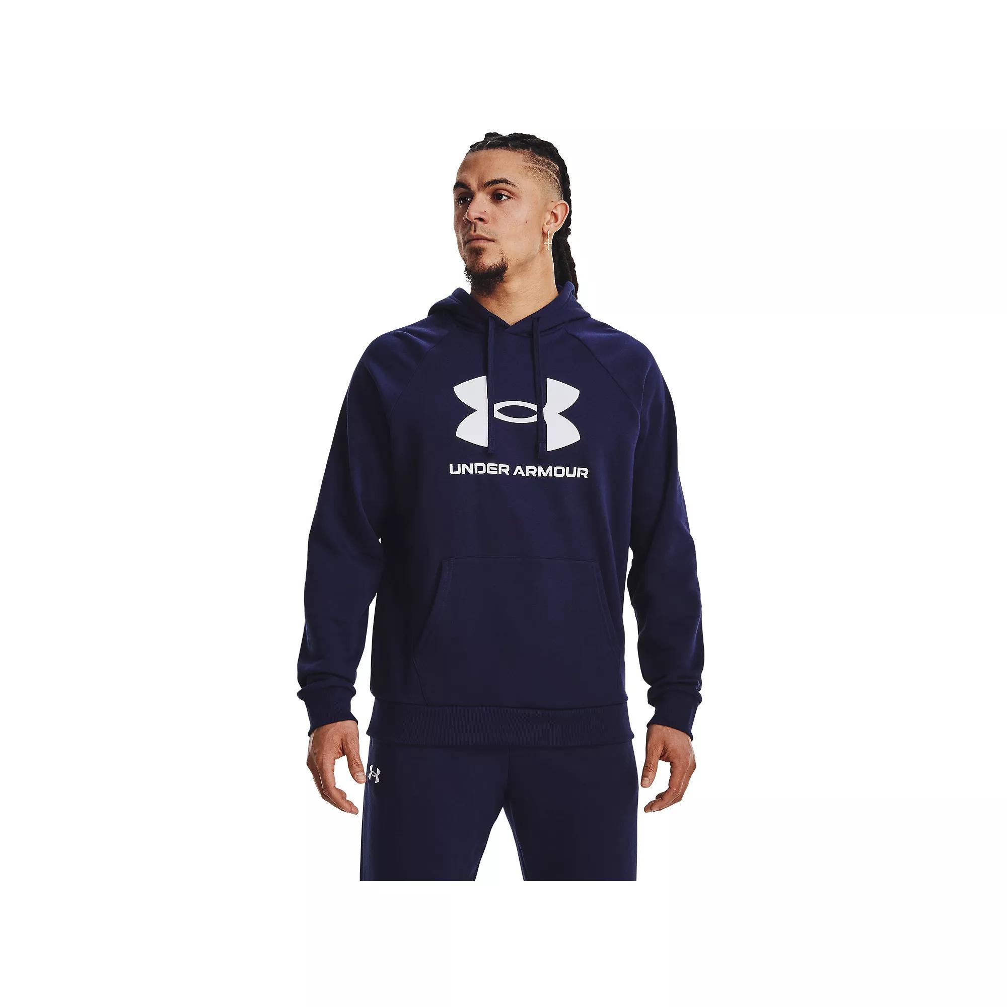 Men's Under Armour Rival Fleece Big Logo Hoodie,  Product Image