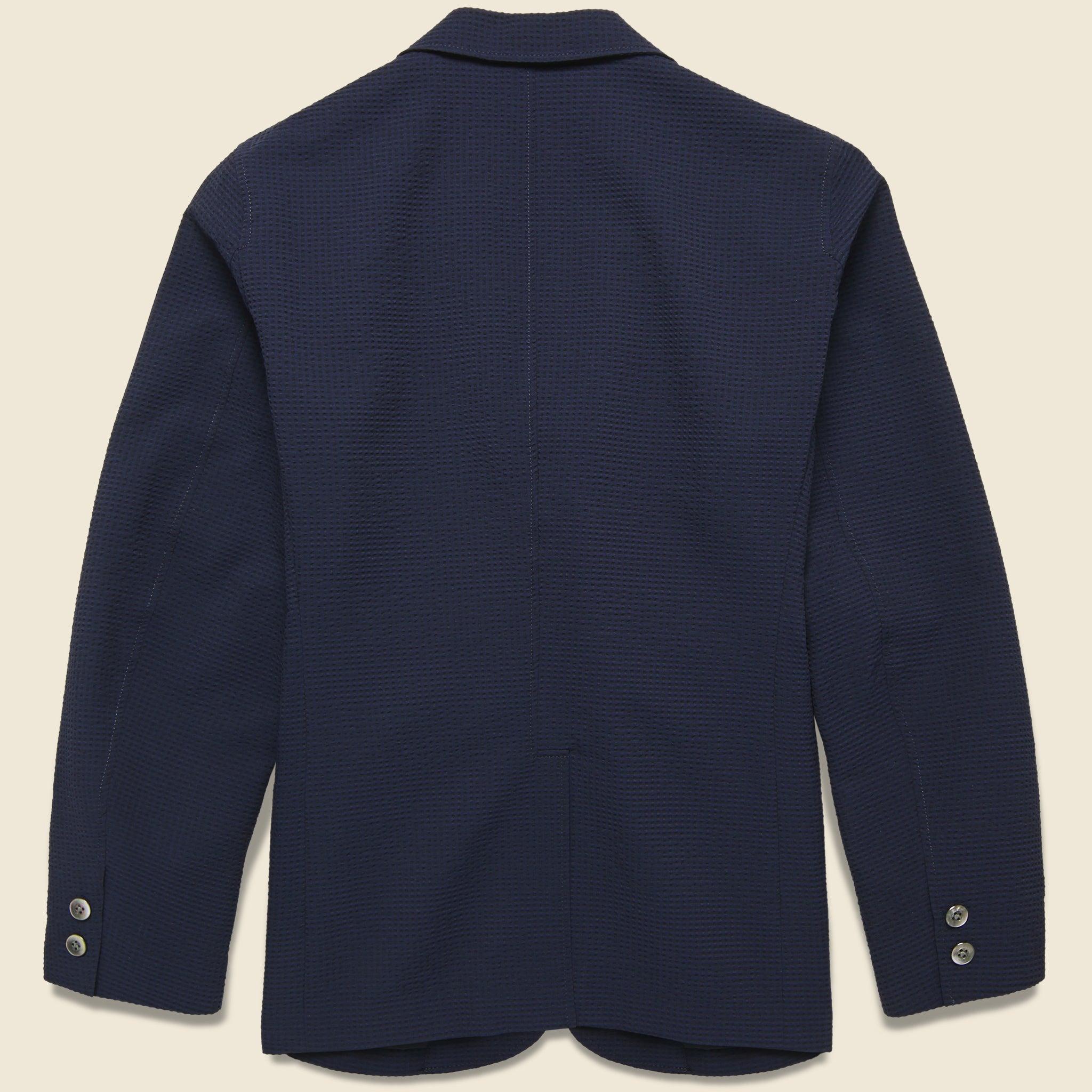 3B Seersucker Sport Jacket - Navy Product Image