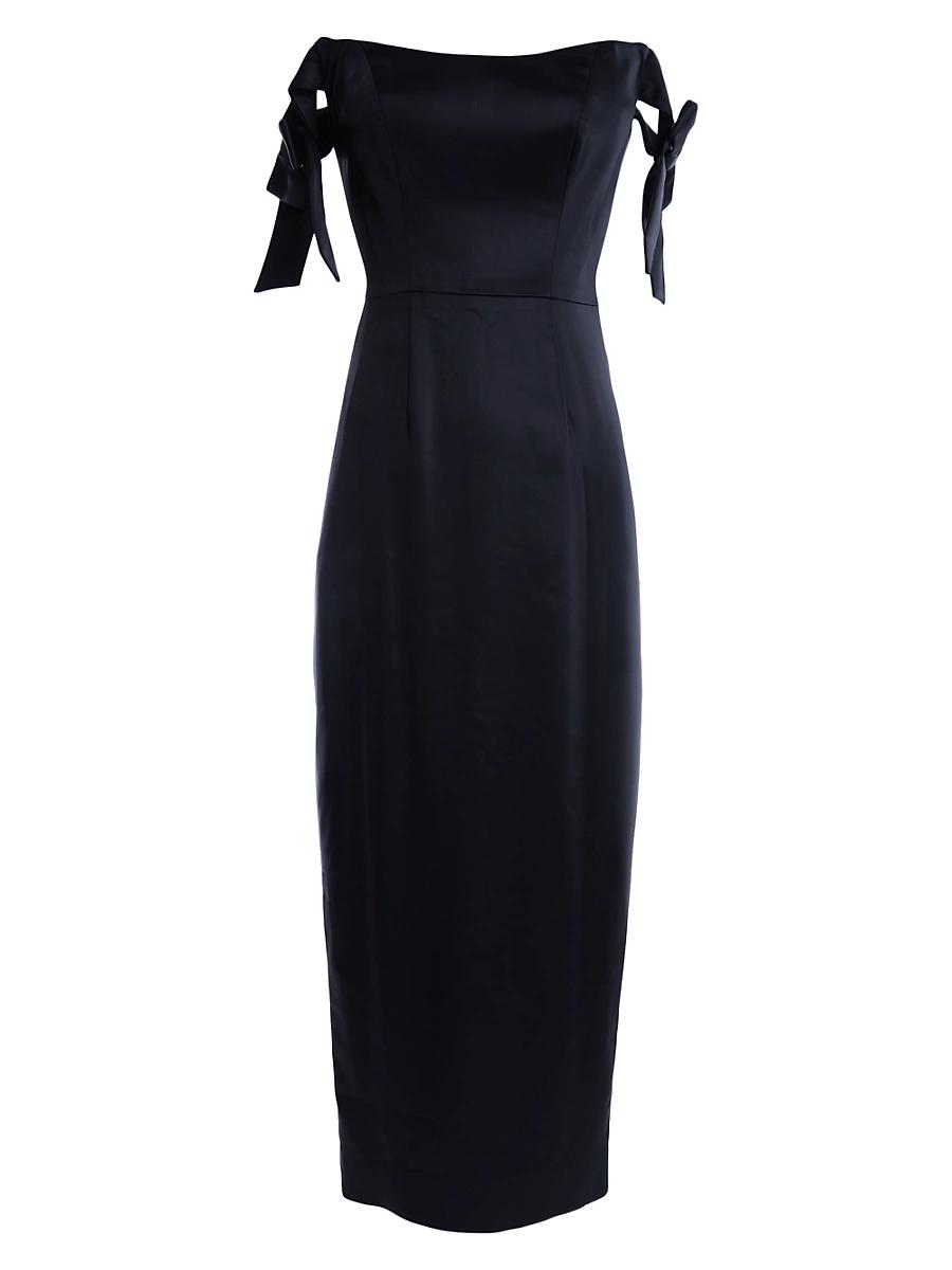 Womens Verona Corseted Satin Dress Product Image