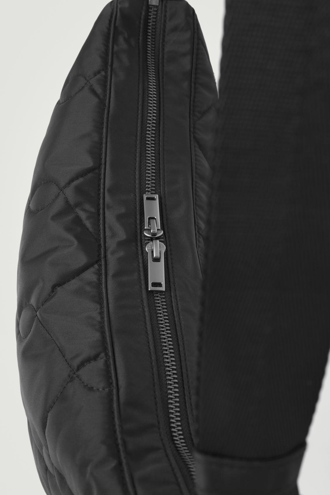 QUILTED CROSSBODY BAG - NYLON Product Image