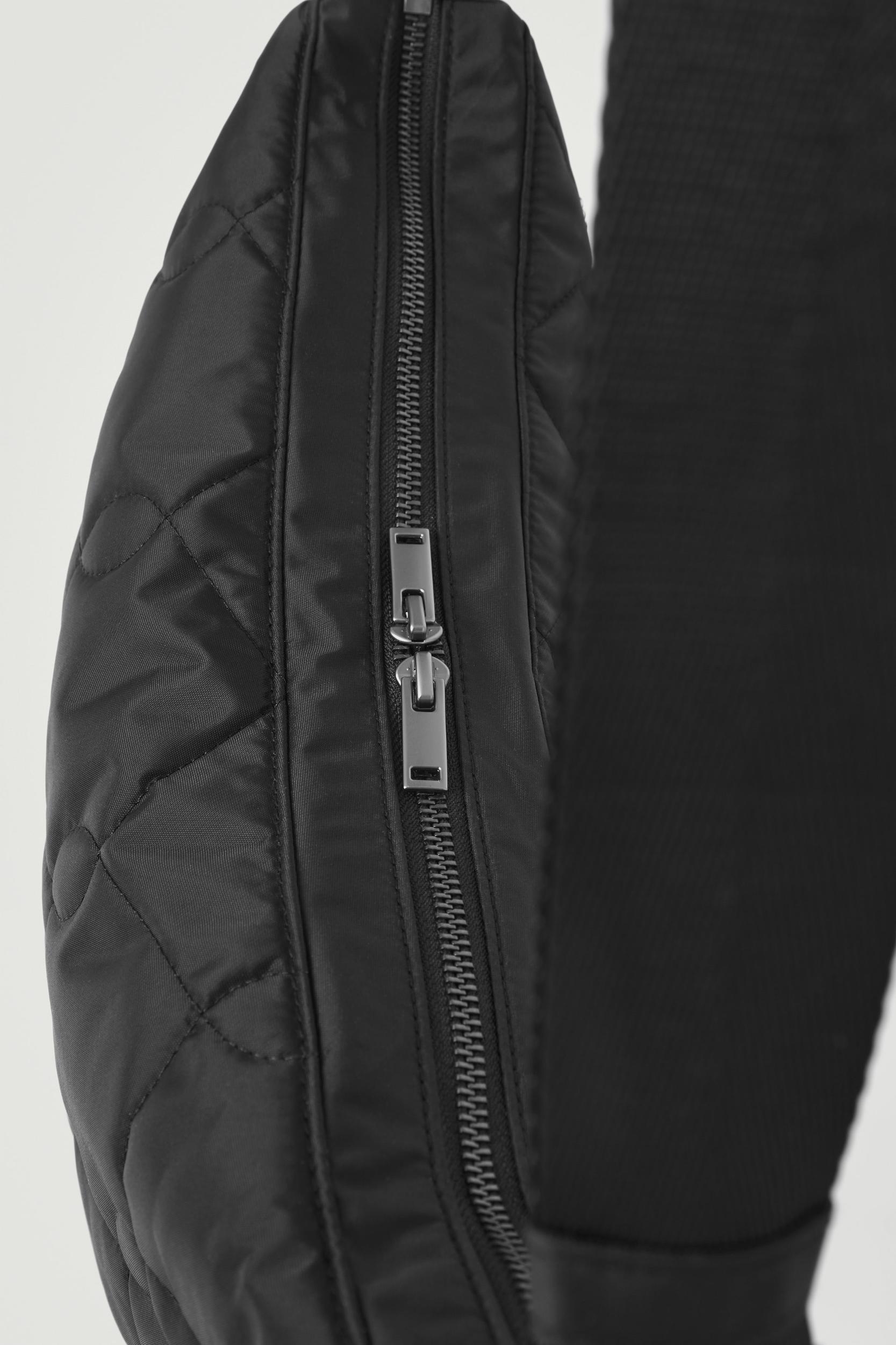 QUILTED CROSSBODY BAG - NYLON Product Image