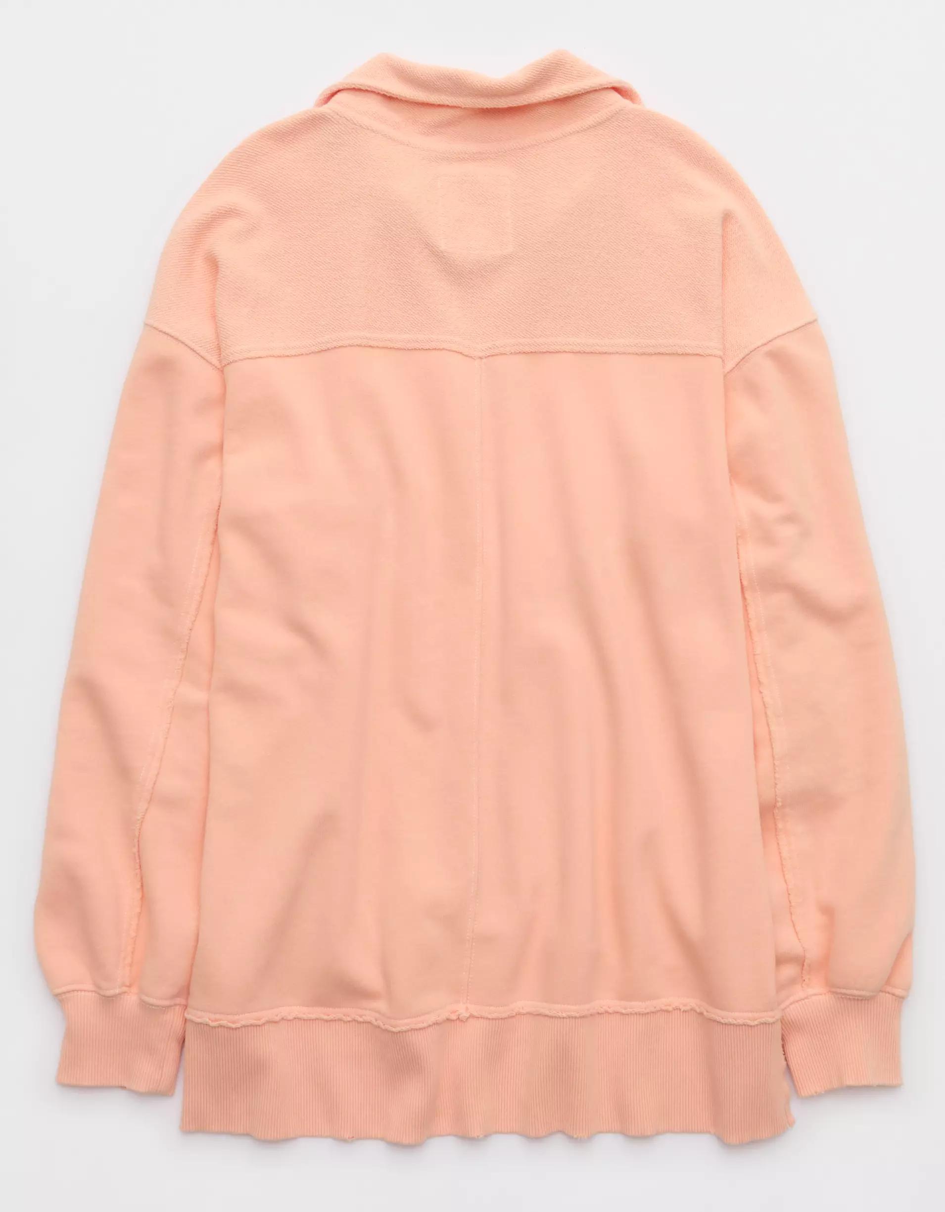 Aerie Starry Skies Open Neck Sweatshirt Product Image