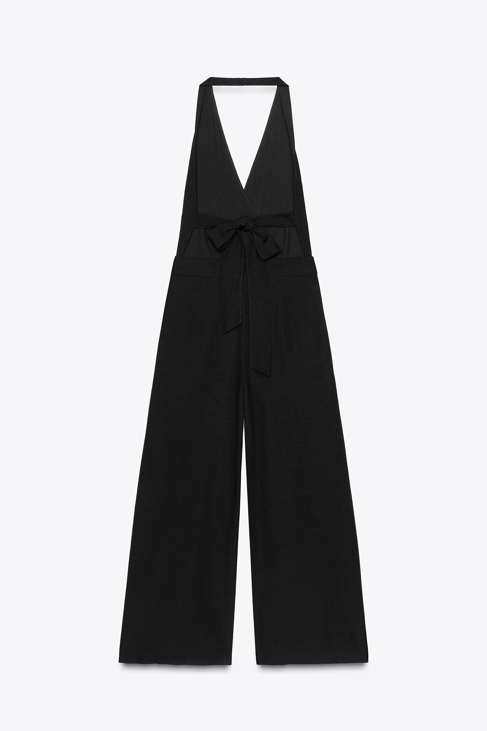 LONG OPEN BACK JUMPSUIT Product Image
