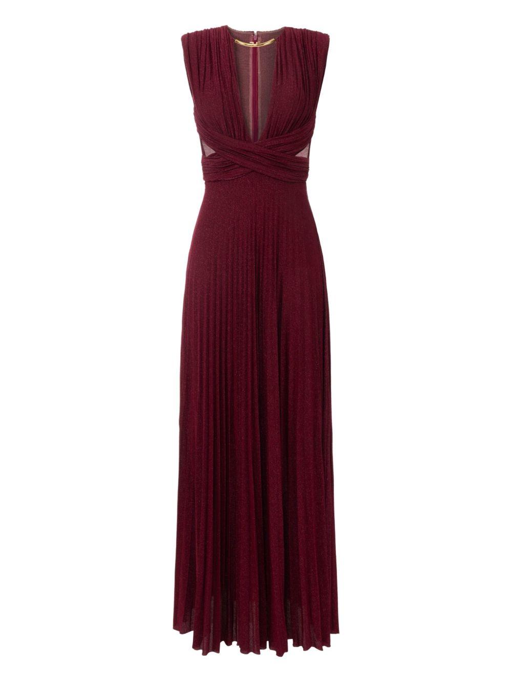 pleated gown Product Image