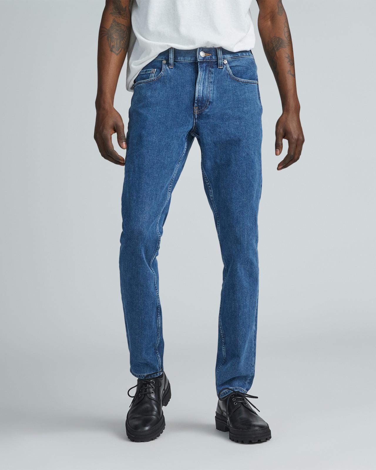 Mens Slim 4-Way Stretch Organic Jean | Uniform by Everlane Product Image