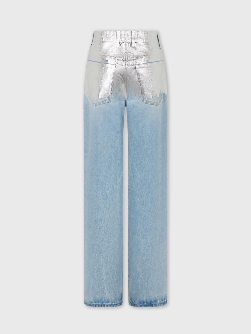 BAGGY TROUSERS IN DENIM Product Image