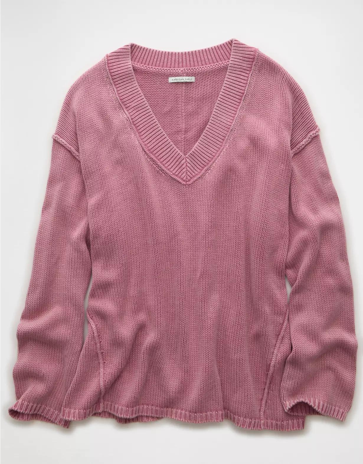 AE Big Hug V-Neck Sweater Product Image