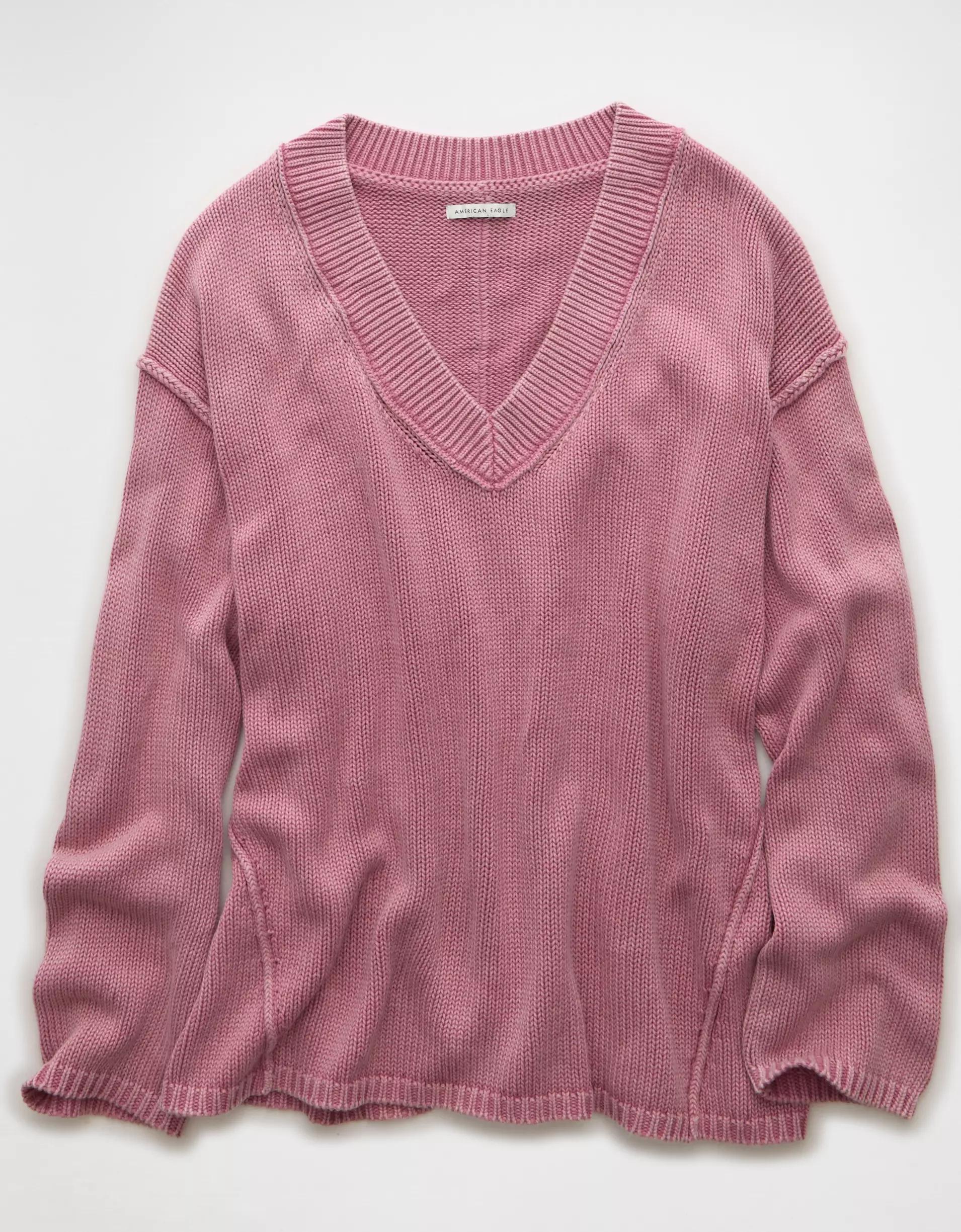 AE Big Hug V-Neck Sweater Product Image