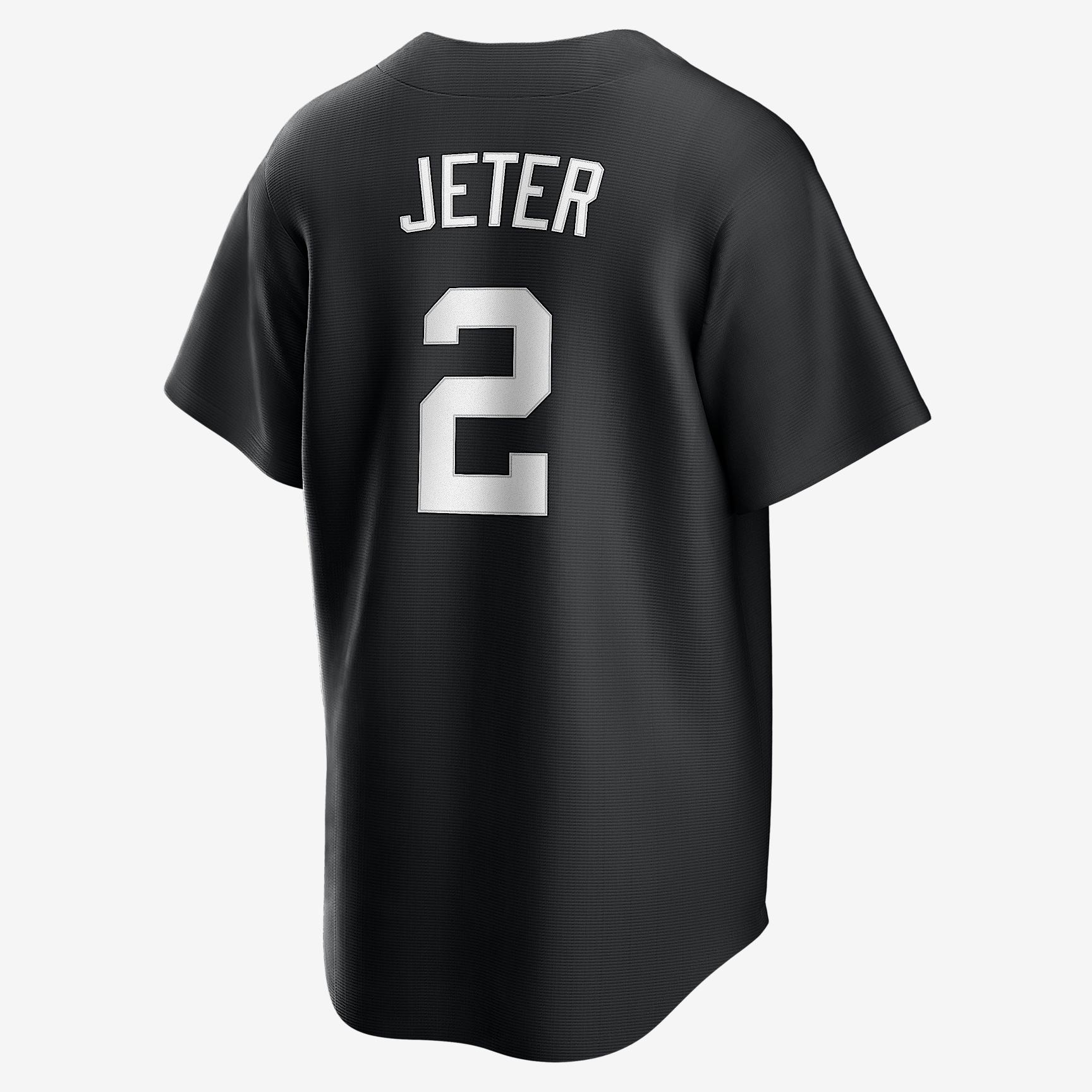 Derek Jeter New York Yankees Nike Men's MLB Replica Jersey Product Image
