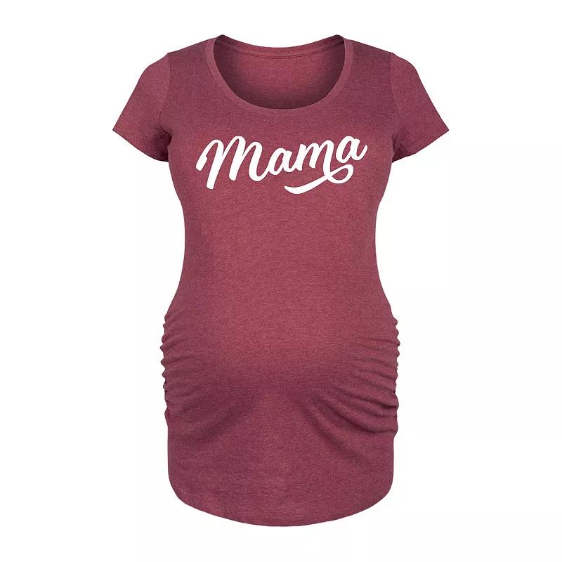 Maternity Script Mama Graphic Tee, Women's,  Product Image