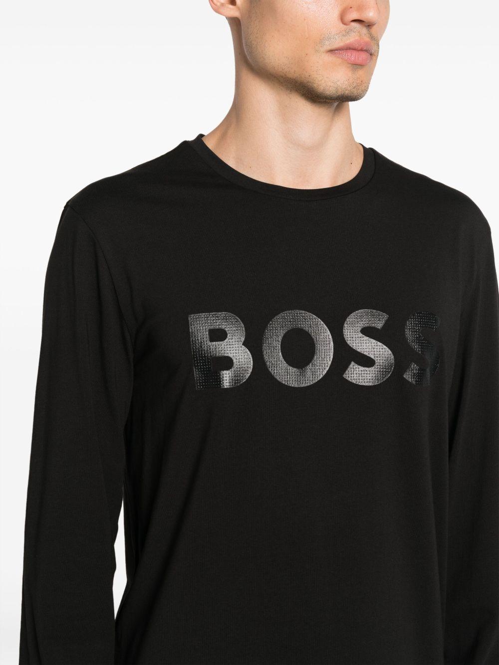 logo-print long-sleeve T-shirt Product Image