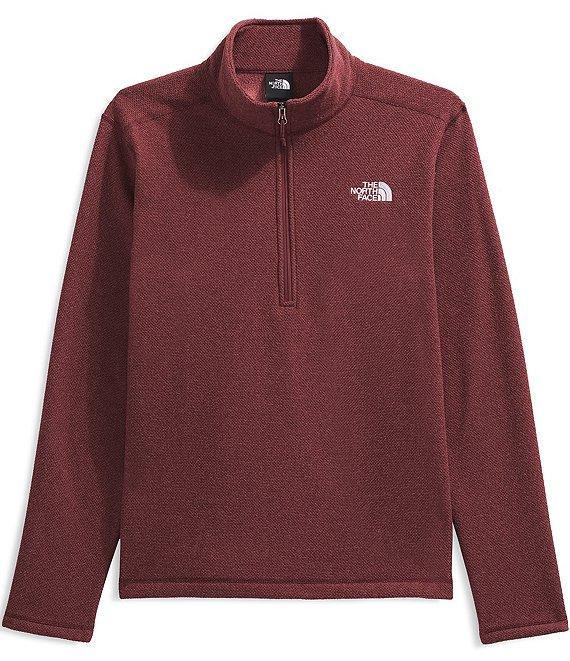The North Face Textured Cap Rock Long Sleeve 1/4 Zip Pullover Product Image