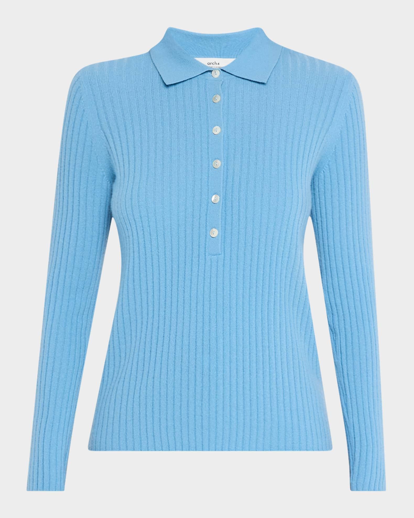 Mable Ribbed Cashmere Pullover Product Image