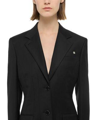 Wool Darted Blazer Product Image
