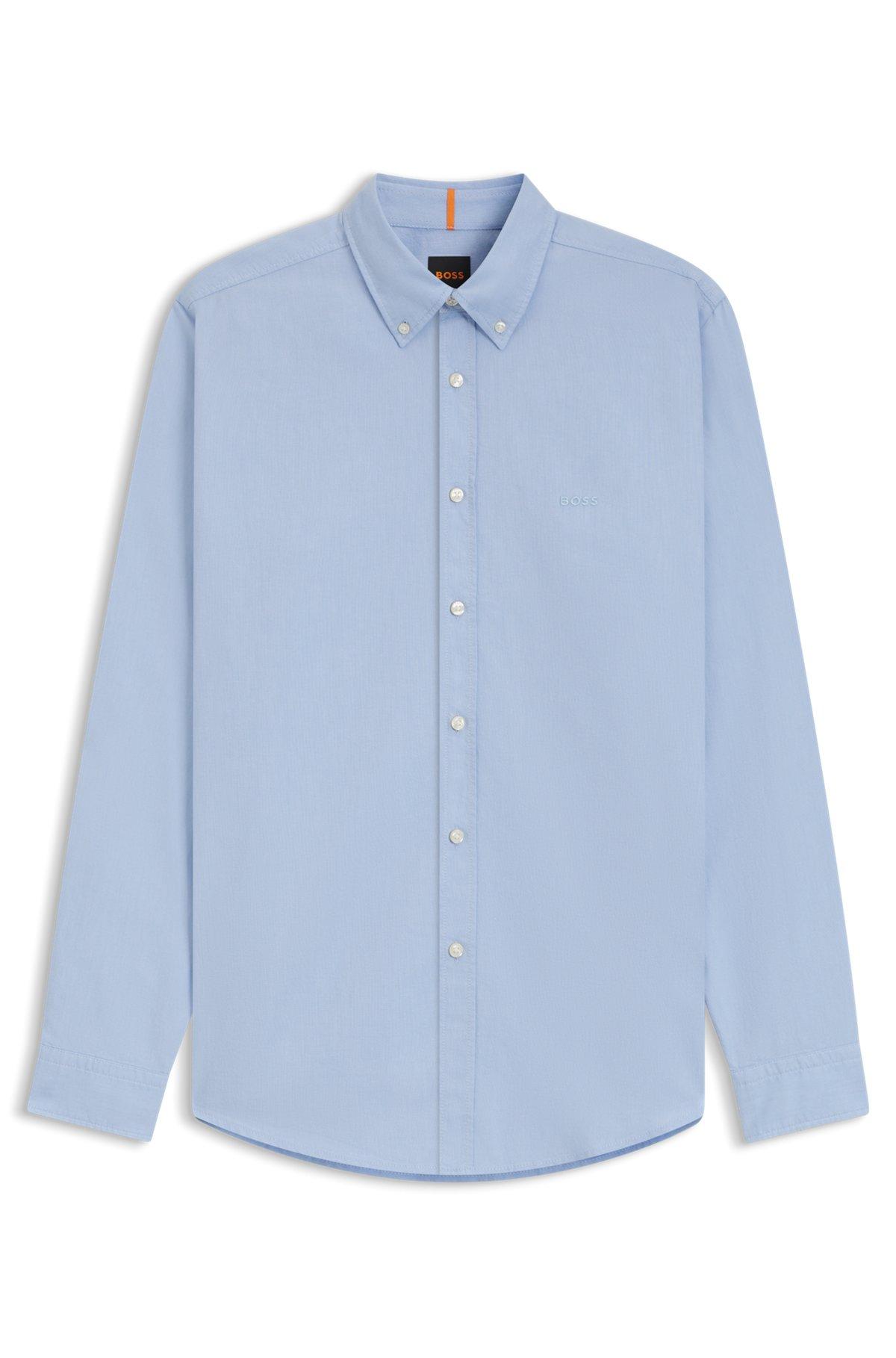 Button-down regular-fit shirt in Oxford cotton Product Image