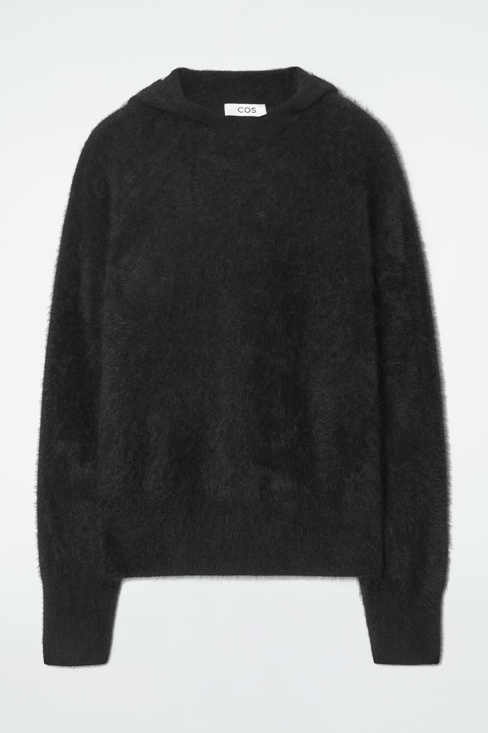 PURE BRUSHED-CASHMERE HOODIE Product Image