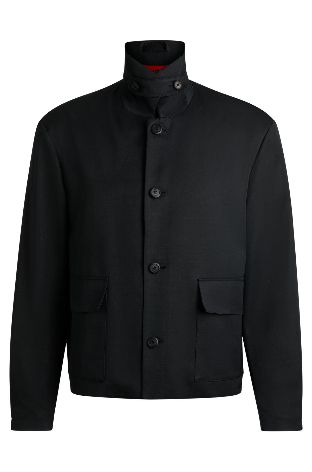 HUGO FORWARD jacket in wool-blend twill Product Image
