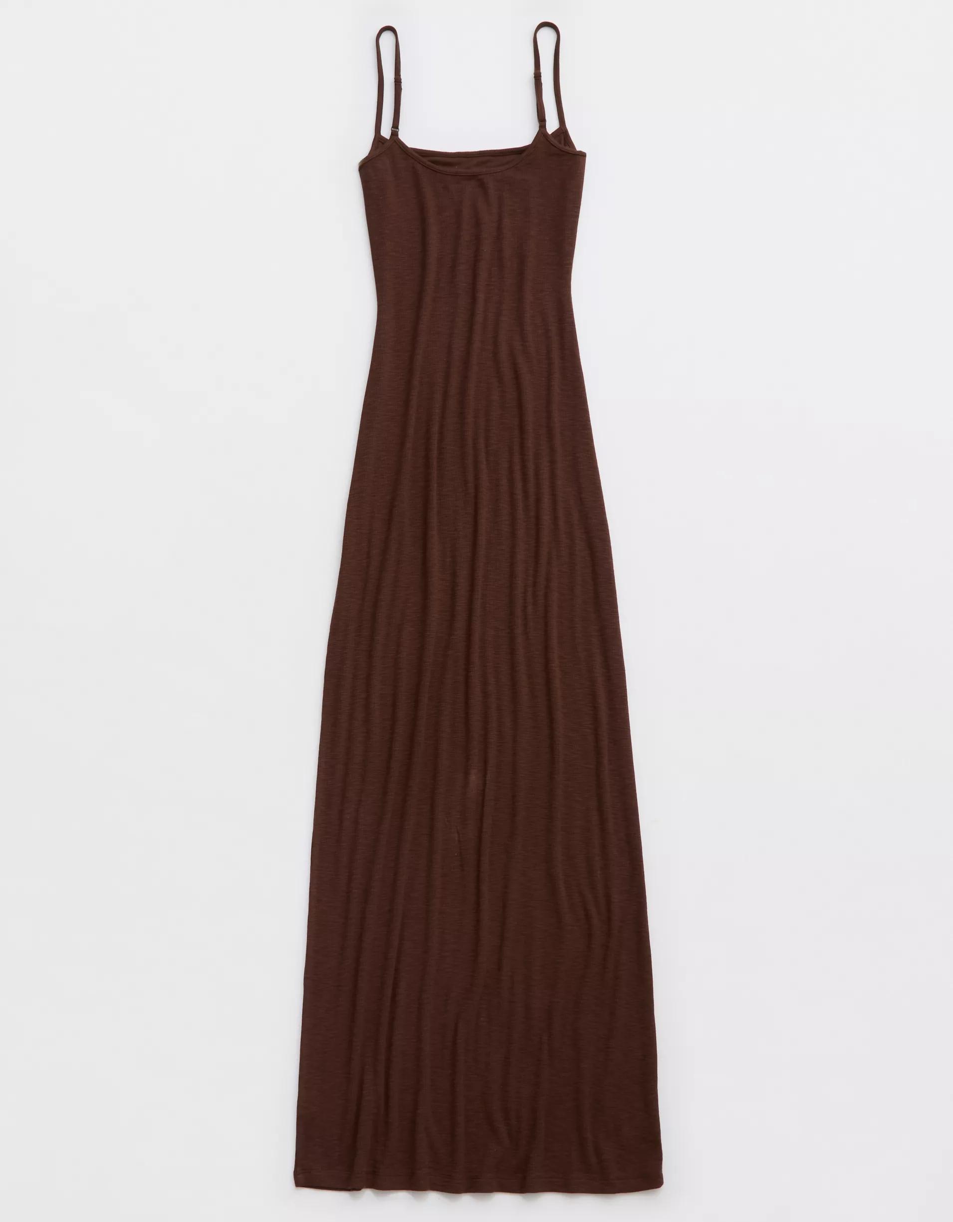Aerie Real Soft Stretch Bodycon Maxi Dress Product Image