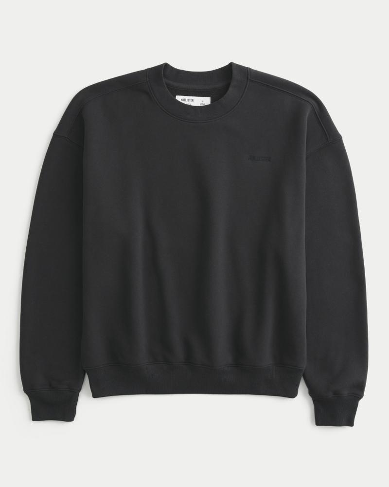 Boxy Logo Crew Sweatshirt Product Image