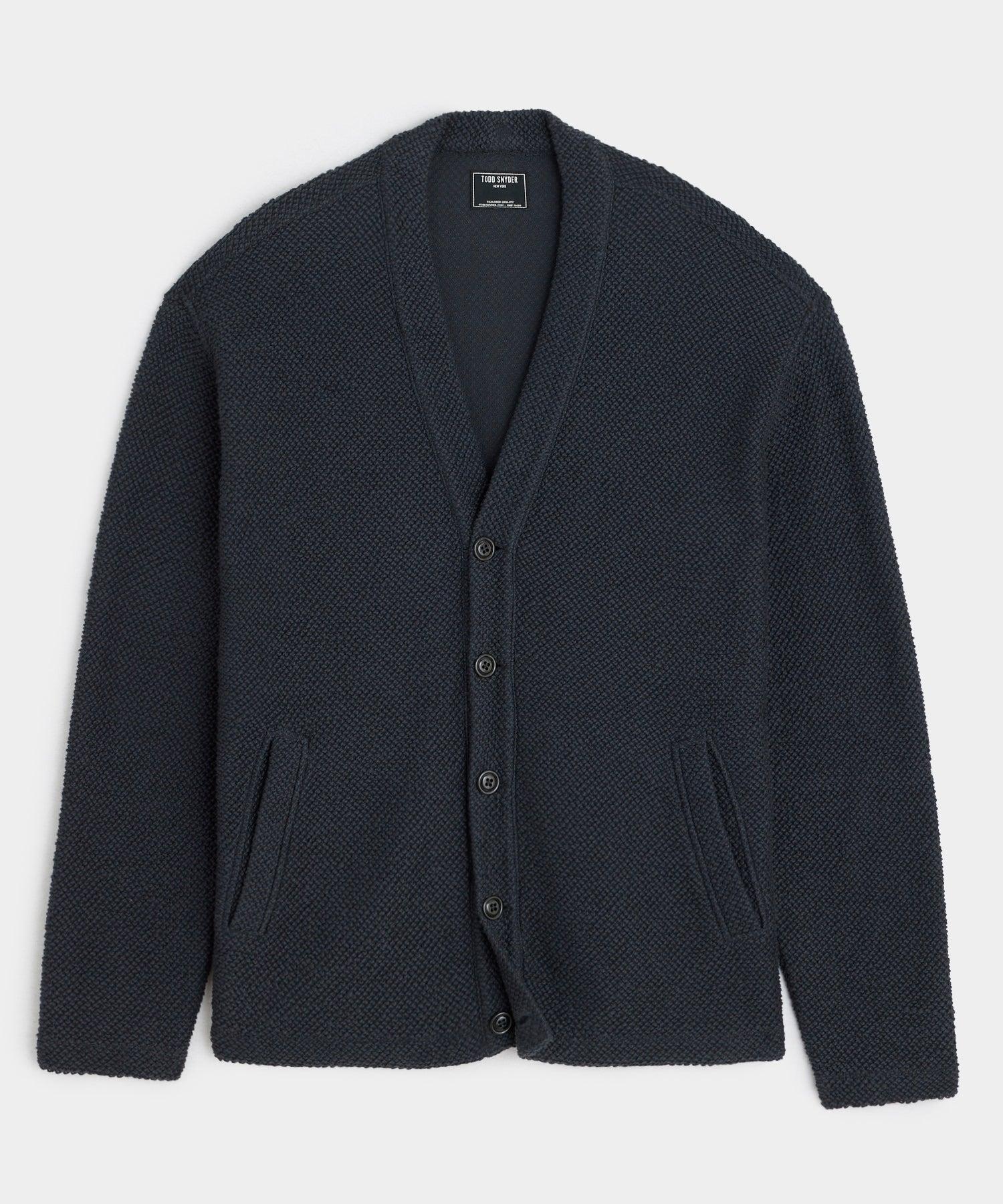 Cotton Boucle Cardigan Product Image