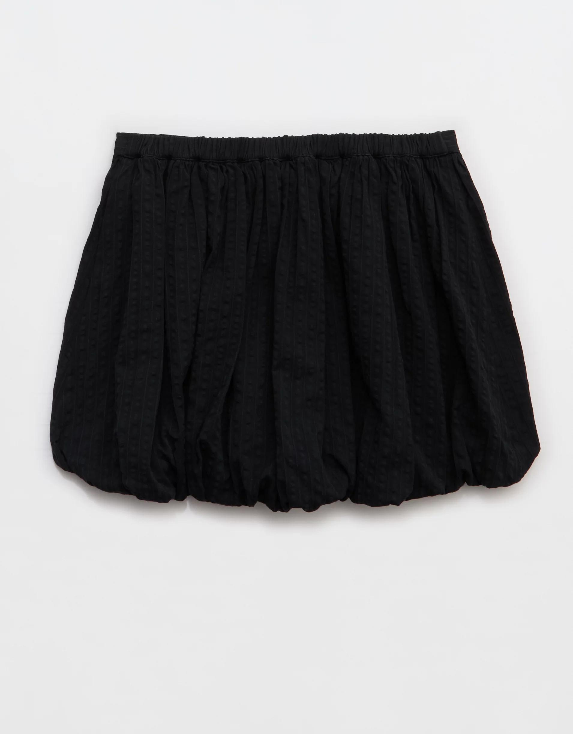 Aerie Seersucker Bubble Mini Skirt Women's Product Image