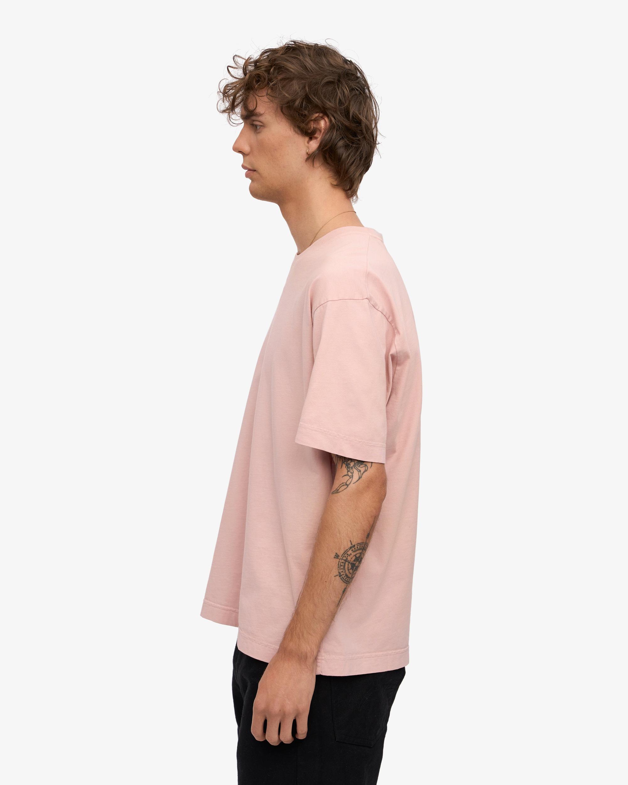 Oversized Organic T-Shirt - Soft Lavender Product Image