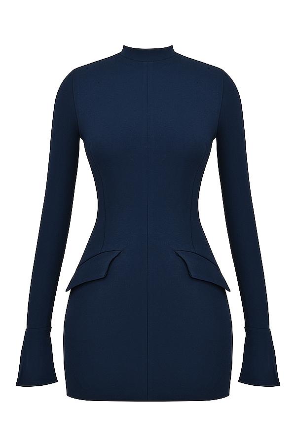 Mahalia  navy mini dress Product Image