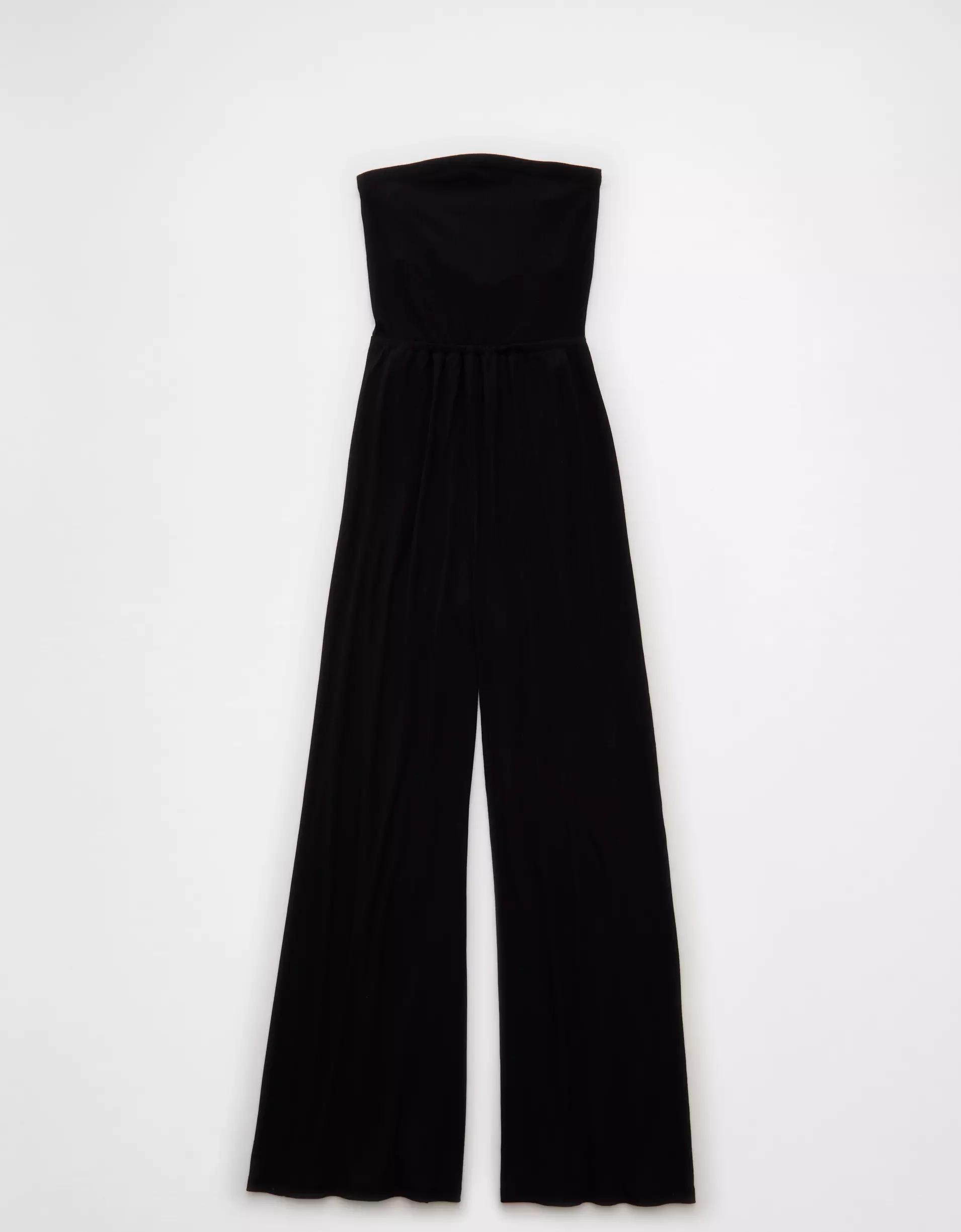 AE Strapless Tie Back Jumpsuit Product Image