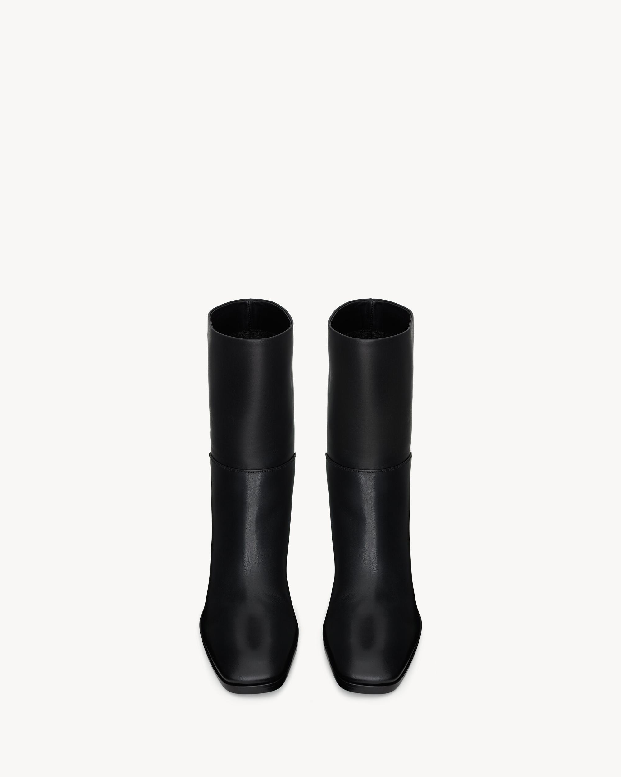 SULPICE booties in smooth leather Product Image
