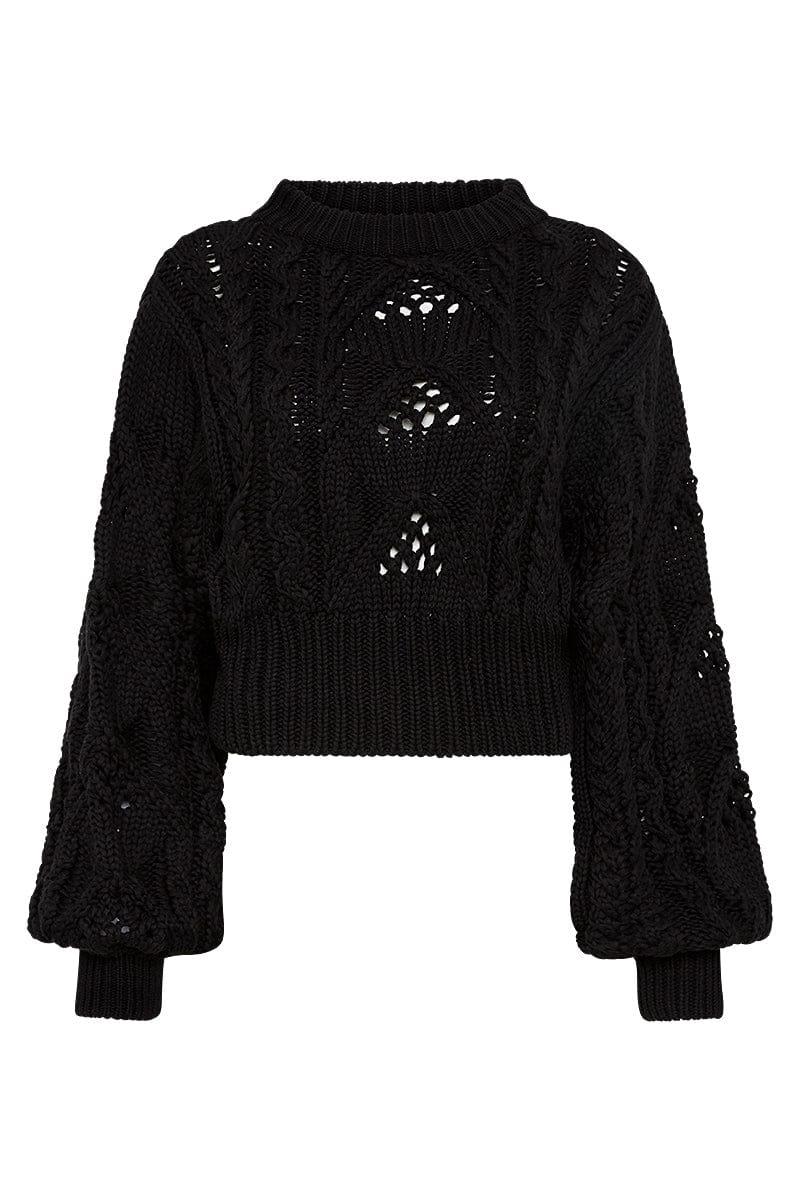 Alanna Knit Jumper Black - Final Sale Product Image