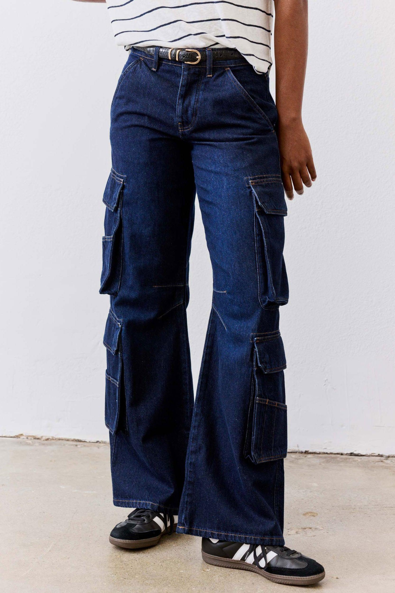 The Petite Off Duty Cargo Jeans Product Image