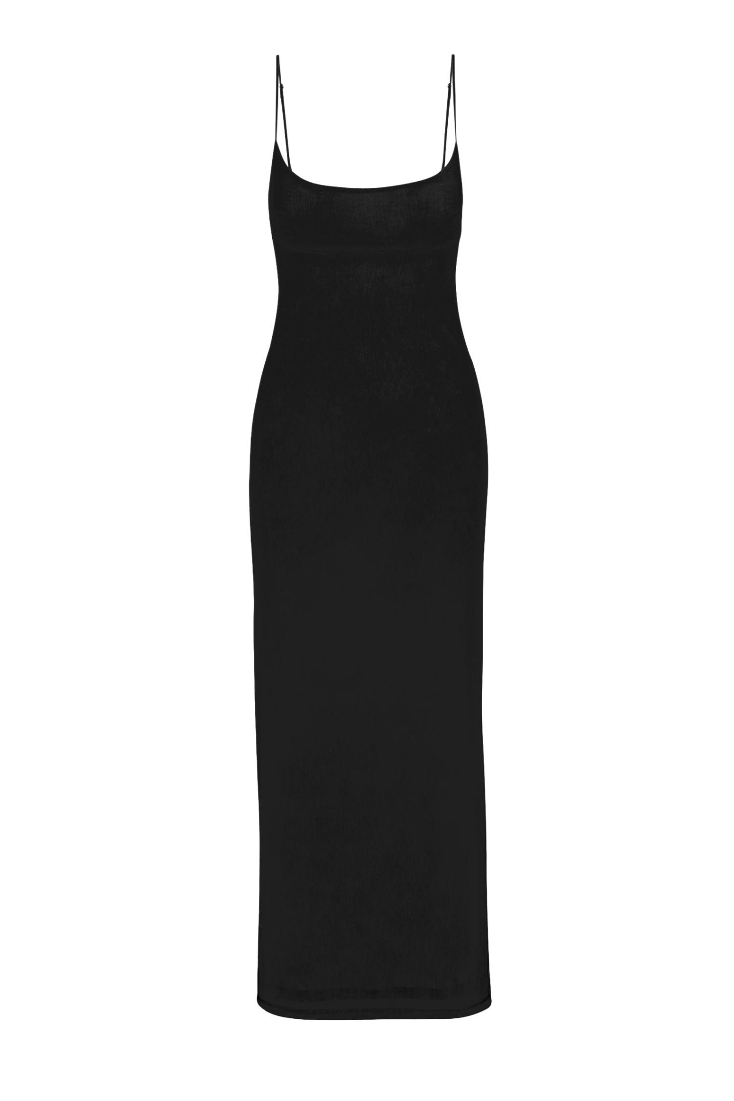 THAIS DRESS - BLACK Product Image