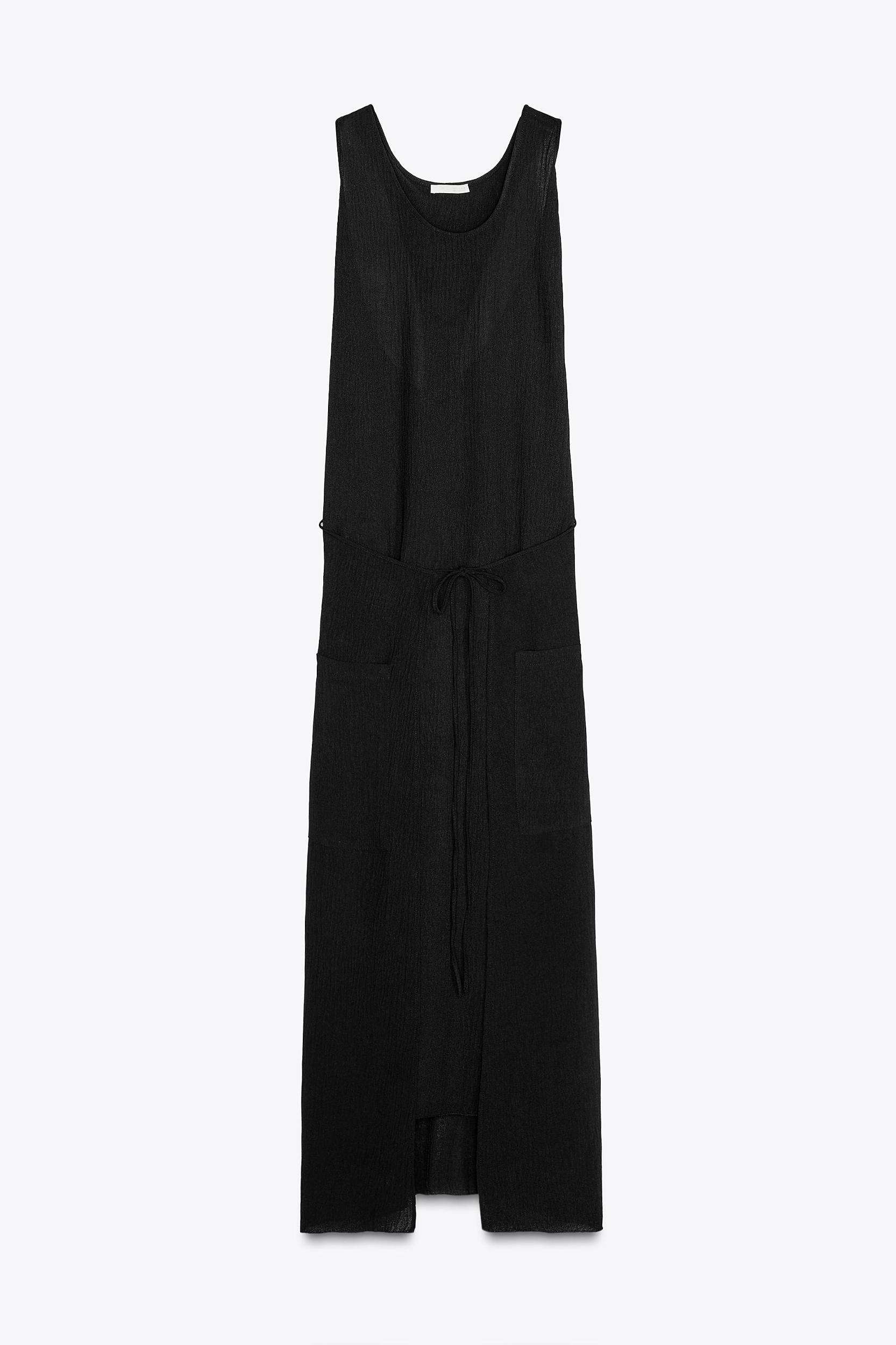 FLOWY TEXTURED DRESS Product Image