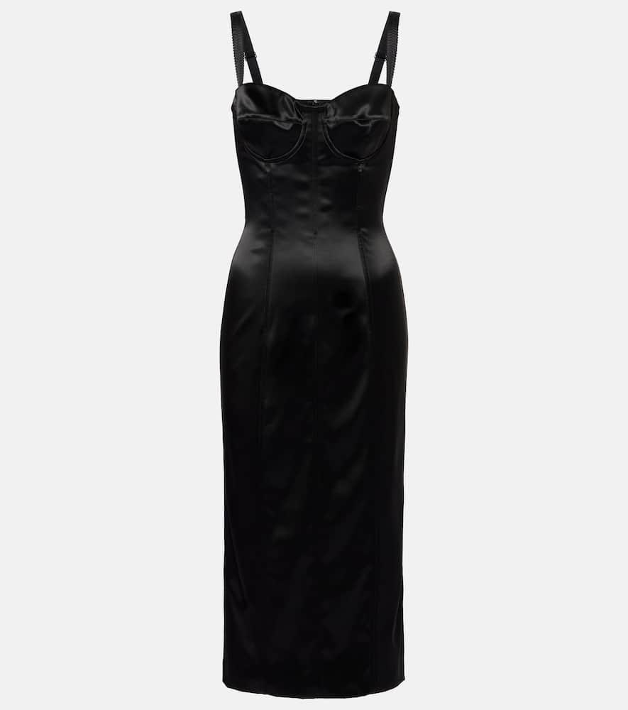 panelled midi dress Product Image