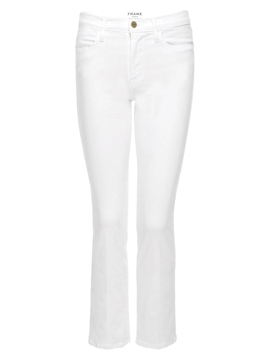 Womens Le High High-Rise Stretch Straight-Leg Jeans Product Image