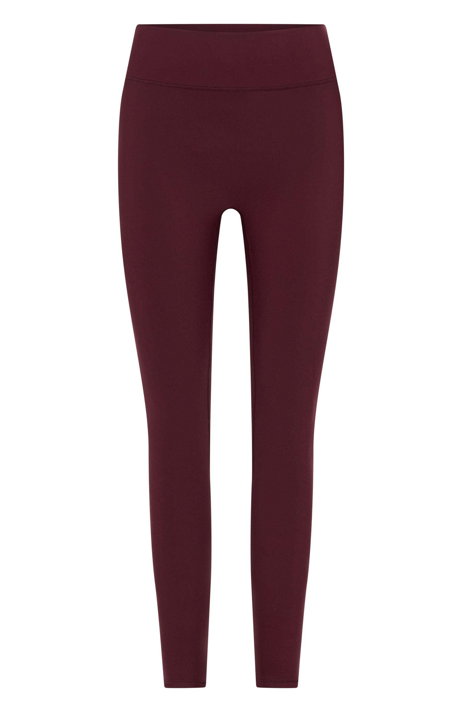 Go Getter High Waisted Leggings Merlot Product Image