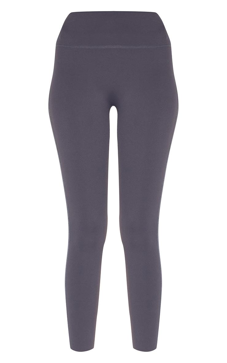 Dark Charcoal Ultimate Sculpt High Waist Gym Leggings Product Image