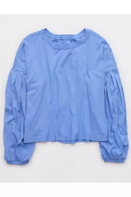 Aerie Slouchy Balloon Sleeve T-Shirt Women's Product Image