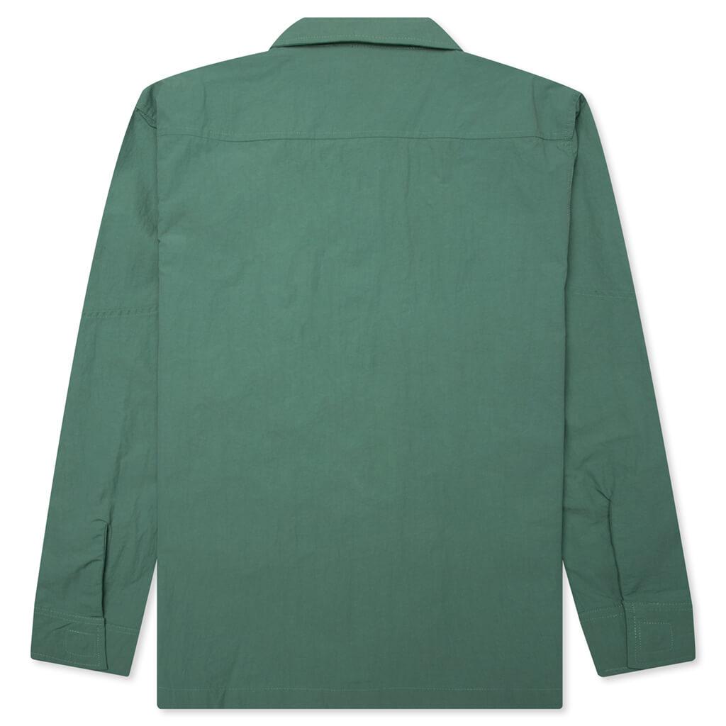 Stare Longsleeve Overshirt - Teal Male Product Image