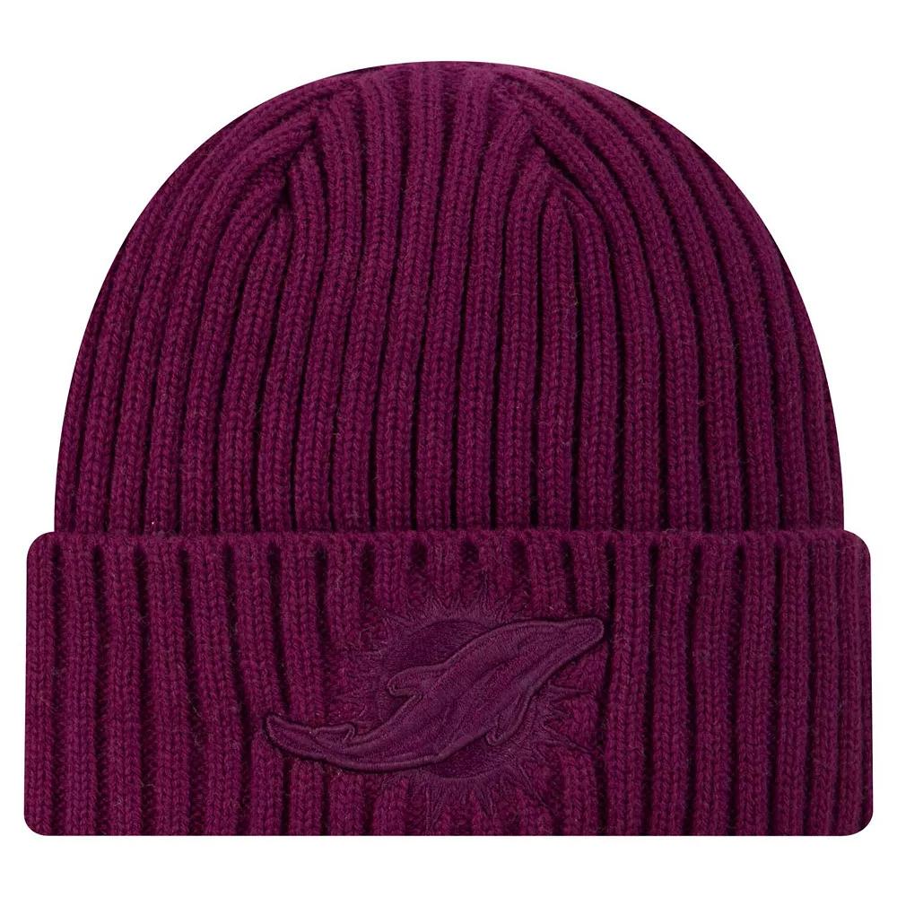 Men's New Era  Purple Minnesota Vikings Prime Cuffed Knit Hat Product Image