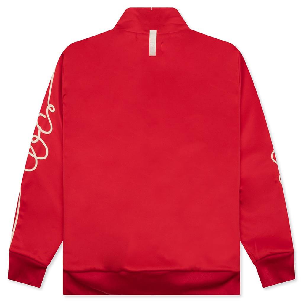 Track Jacket - Red Plaid Male Product Image