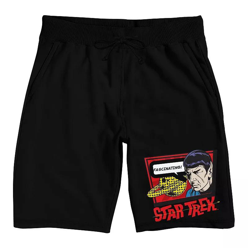 Men's Star Trek Next Generation Logo Pajama Shorts,  Product Image