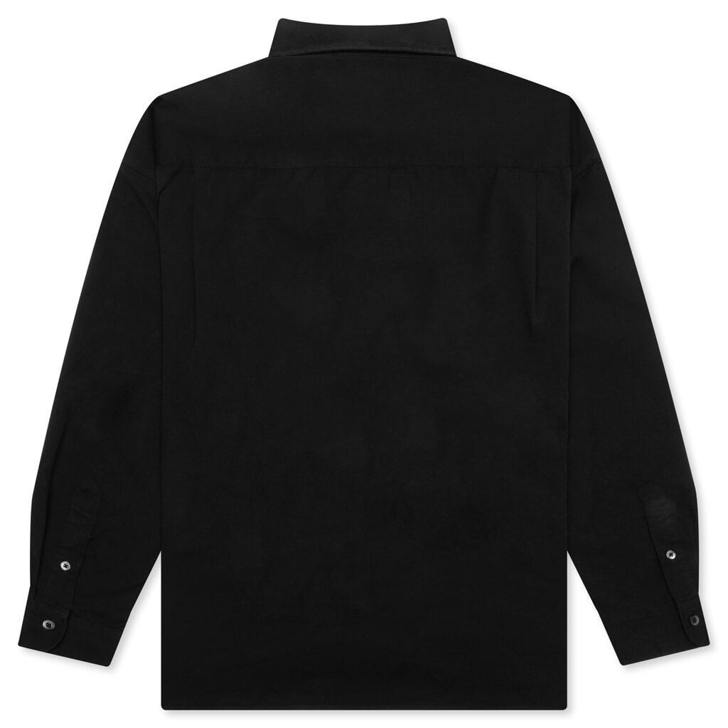 Over Shirt L/S - Black Male Product Image